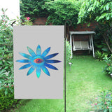 Bluish Eye Flower Garden Flag 28''x40'' （Without Flagpole）