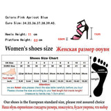 Eilyken Women Hollow Out Buckle Strap High Heels Pumps Sandals
