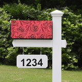 Radical Red Roses Mailbox Cover