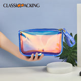 Colorful Laser Portable Simple Waterproof Large-Capacity Cosmetic Bag