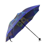 Bluish Elements Foldable Umbrella