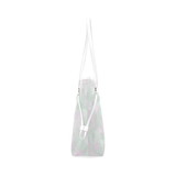 Clear Mint Clover Canvas Tote Bag (Model 1661)