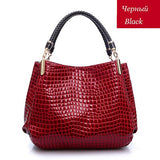 Women Leather Handbags Luxury Purse Fashion Shoulder Bolsa Sac Crocodile