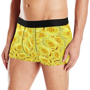 Candlelight Roses Men's All Over Print Boxer Briefs (Model L10)