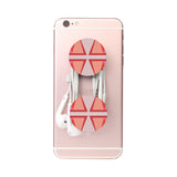 Shades of Red Patchwork Air Smart Phone Holder
