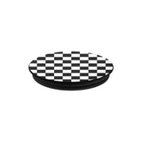 Black White Checkers Air Smart Phone Holder