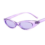 Vintage Women Cute Designer Cat Eye Retro Sunglass UV400 Oval Eyewear