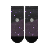 Lost Midnight Charcoal Stars Women's Ankle Socks