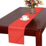 Pomegranate Solid Table Runner 14x72 inch