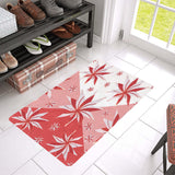 Reddish Cardinal Stars Doormat 30"x18"