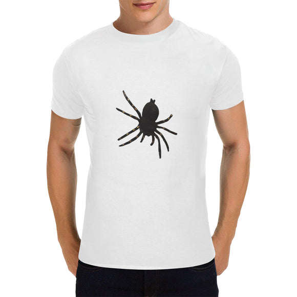 Black Widow Spider Classic Men's T-Shirt (White)