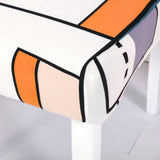 Geometric Pattern Chair Cover Furniture Protection