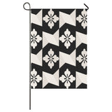 Black White Tiles Garden Flag 28''x40'' （Without Flagpole）