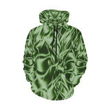 Palm Leaf Dell All Over Print Hoodie (for Women)