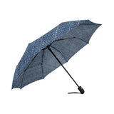Dark Denim Auto-Foldable Umbrella