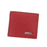 SMARTLB Genuine Leather Wallet Bifold Card Holders Slim Soft Purse GPS Charging Anti-theft