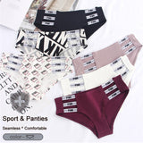 Women Underwear Seamless Hollow Out Lingerie Low Waist Panties