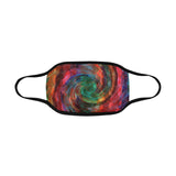 Ray of Twirls Mouth Mask in One Piece (2 Filters Included) (Model M02)