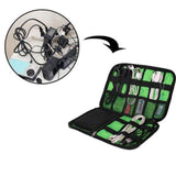 Portable Electronic Accessories Travel Case Bag