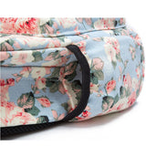 Women Floral Backpack School Student Work Bookbags Durable Waterproof Satchel