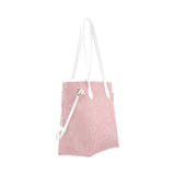 Mandys Pink Azaleas Clover Canvas Tote Bag (Model 1661)