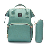 Diaper USB Large Capacity Nappy Waterproof Travel Backpack Baby Care Stroller Handbag