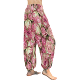 Your Pink Roses Women's All Over Print Harem Pants (Model L18)