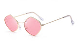 Polygon Women Men Designer Vintage Clear Couple Eyewear