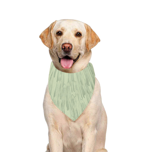 Beryl Gin Greens Pet Dog Bandana/Large Size