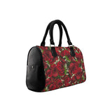Carmine Roses Boston Handbag (Model 1621)