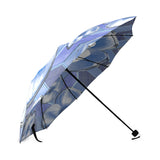 Blue Dogwood Flowers Foldable Umbrella