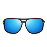 Oversized Men Polarized Mirror Goggles Driving Designer Retro HD Sunglasses