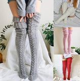 Women Anime Cartoon Knitting Lolita Cosplay Loose JK Woolen Stockings