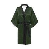 Deep Fir Shades Kimono Robe