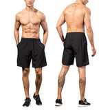 Men Compression Marathon Quick Dry Gym Tight Sports Plus Sizes With Pocket Shorts