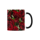 Carmine Roses Custom Morphing Mug (11oz)