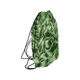 Palm Leaf Dell Medium Drawstring Bag Model 1604 (Twin Sides) 13.8"(W) * 18.1"(H)
