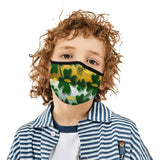Shamrocks Gold Coins Mouth Mask in One Piece (2 Filters Included) (Model M02)