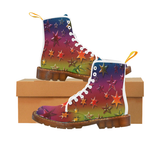 Rainbow Stars Martin Boots For Women Model 1203H