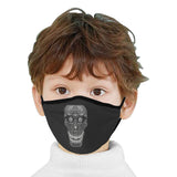 Cod Grey Skull Head Mouth Mask