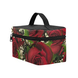 Carmine Roses Lunch Bag/Large (Model 1658)