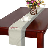 Cheery Coral Pink Table Runner 14x72 inch
