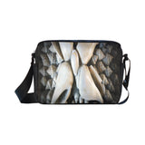 Vignette Sea Shells Classic Cross-body Messenger Nylon Bags (Model 1632)