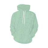 Fringy Glitter Squiggle All Over Print Hoodie (for Women)