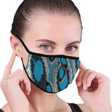 Bluish Smudge Spots Mouth Mask