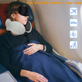 U Shaped Memory Foam Soft Luxury Travel Pillow