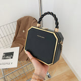 Women's Mini Shoulder Cosmetic Hard Shell Stereotyped Bag