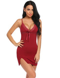 Women's Cotton Nightgown Sleeveless Strap Sleepwear Lounge Night Dress