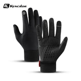Unisex Touch Cold Waterproof Windproof Warm Thermal Fleece Gloves