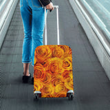 Grenadier Tangerine Roses Luggage Cover/Small 24'' x 20''